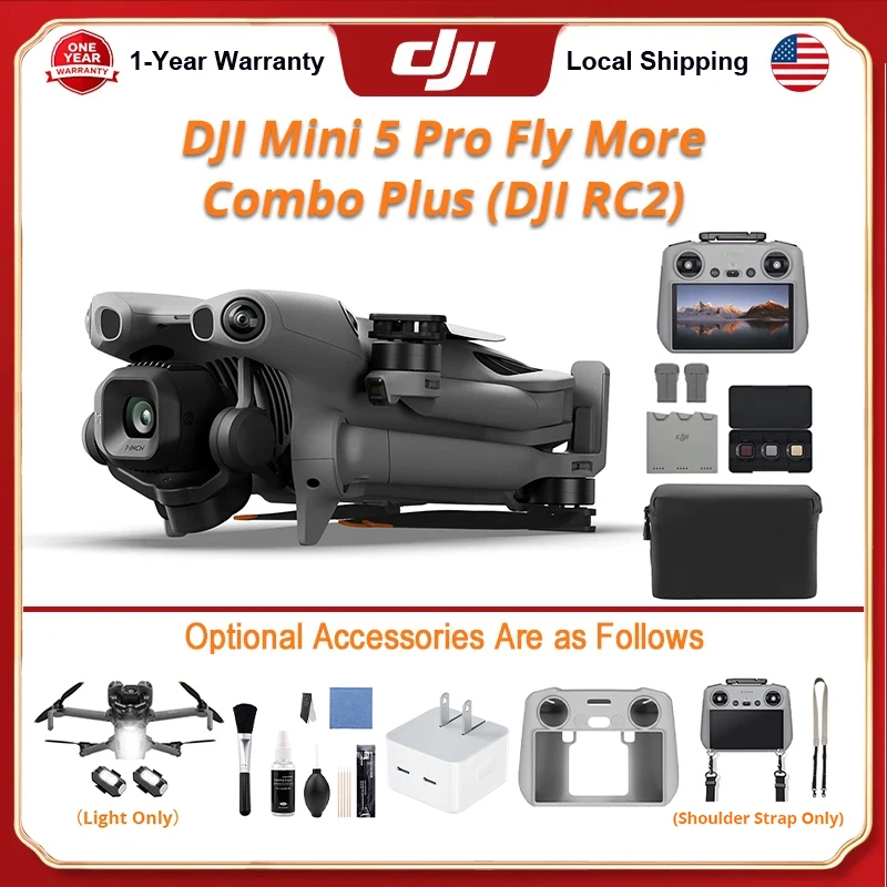 Drone Strobe Light - โดรน DJI Mini 5 Pro Fly