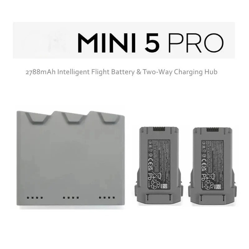 Drone Power Bank - แบตเตอรี่โดรน Mini 5 Pro ความจุ 2788mAh