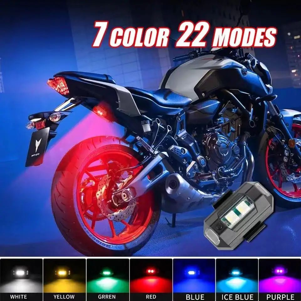 โดรนไฟมอเตอร์ไซค์ไฟแฟลชรถยนต์  - Drone Strobe Light บทวิจารณ์และราคา